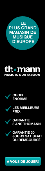 Publicité pour Thomann