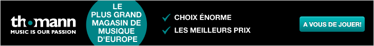 Publicité pour Thomann